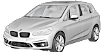 BMW F45 B117B Fault Code